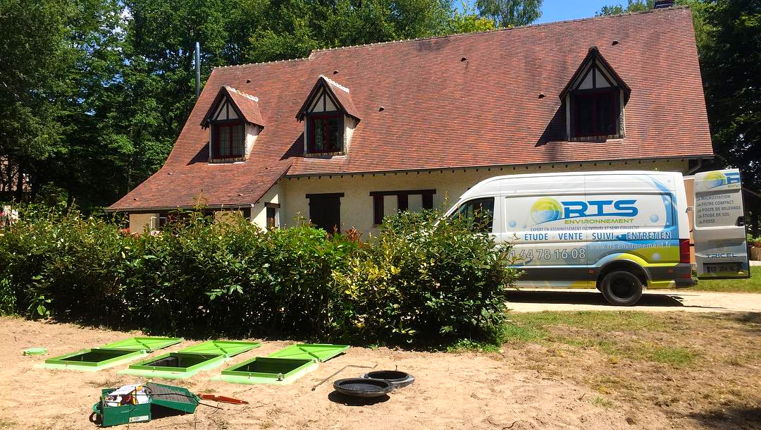 mise en route de micro station épuration